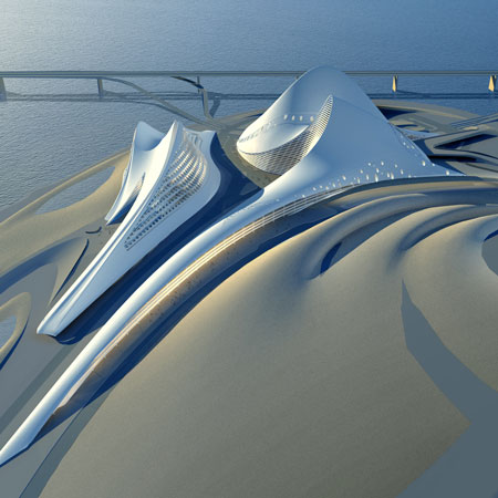 Dubai Opera House by Zaha Hadid
