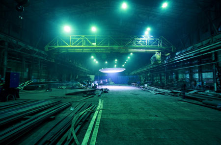 UFO over Gdansk by Peter Coffin and Cinimod Studio UFO over Gdansk by Peter Coffin and Cinimod Studio