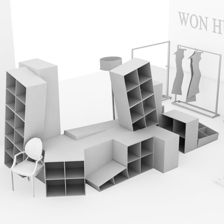 Won Hundred store by MAPT
