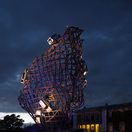 Land Rover Sculpture by Gerry Judah