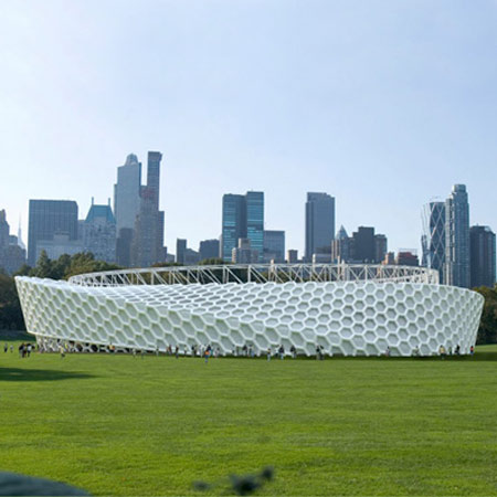 Mobile performance venue by Various Architects