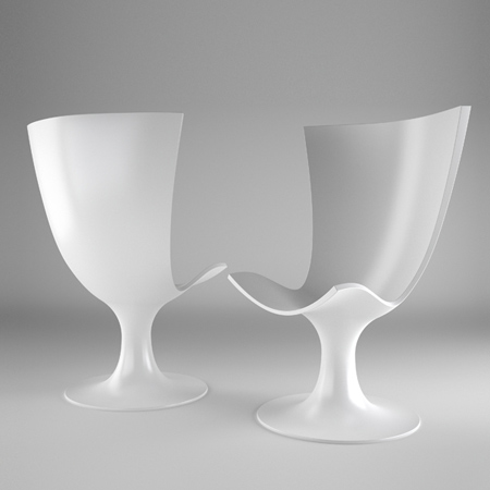 Santos chair by Joel Escalona