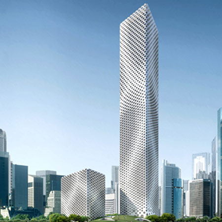Sinosteel International Plaza by MAD