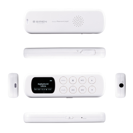 Siren MP3 player by PearsonLloyd