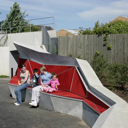 Tickle Cock Bridge underpass by DSDHA