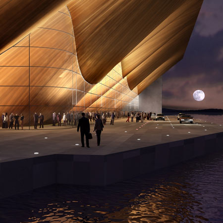 Kilden performing arts centre by ALA Architects