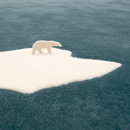 Global Warming Rug by NEL for Nanimarquina