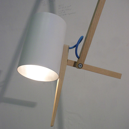 Scantling lamps by Mathias Hahn