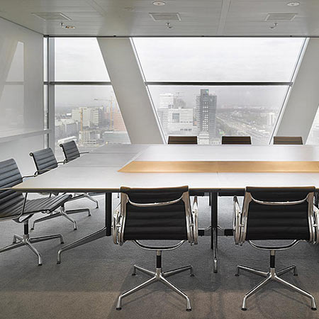 Vivaldi Tower interior by Merkx + Girod