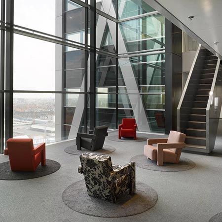 Vivaldi Tower interior by Merkx + Girod