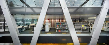 Vivaldi Tower interior by Merkx + Girod