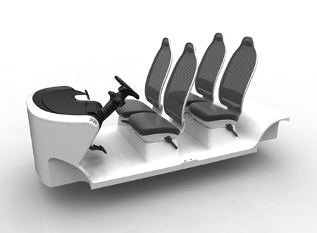 Peapod electric car by Chrysler