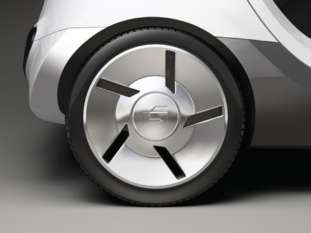 Peapod electric car by Chrysler