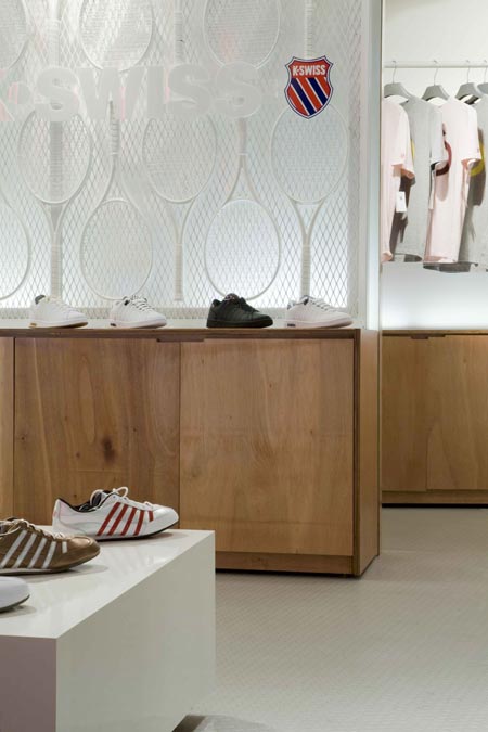 K-Swiss pop-up store by UXUS Design