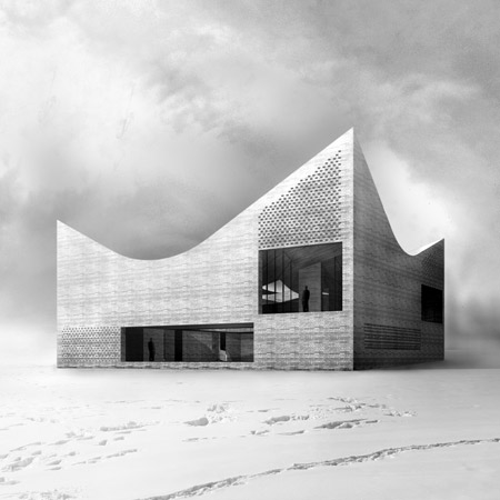 Ordos villa by Estudio Barozzi Veiga