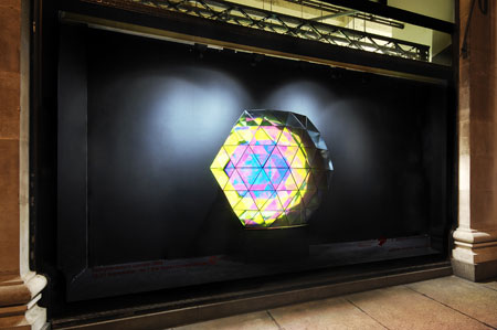 Selfridges windows curated by Designersblock