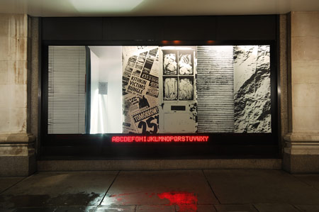Selfridges windows curated by Designersblock