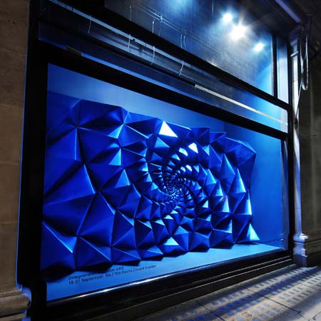 Selfridges windows curated by Designersblock