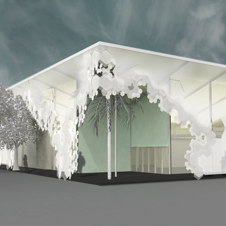 Design Miami temporary structure by Aranda\Lasch