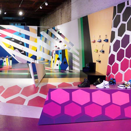 Reebok Flash store by Formavision