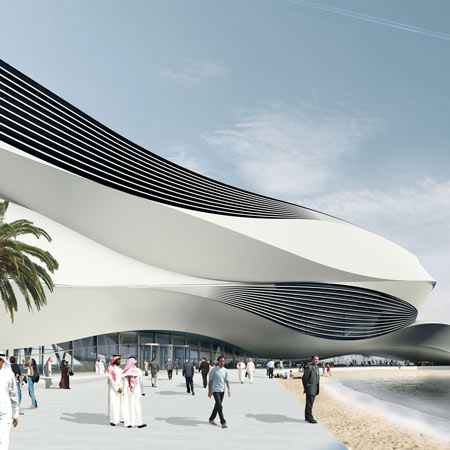 Museum of Middle Eastern Modern Art by UNStudio