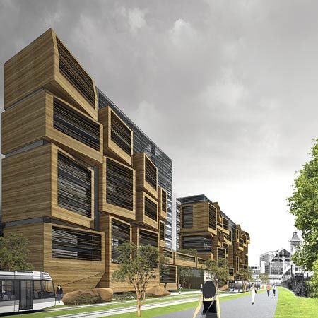 Student apartments by OFIS Arhitekti