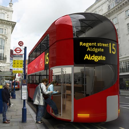 A New Bus for London by Aston Martin and Foster + Partners