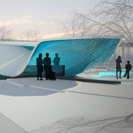 New Amsterdam Plein & Pavilion by UNStudio