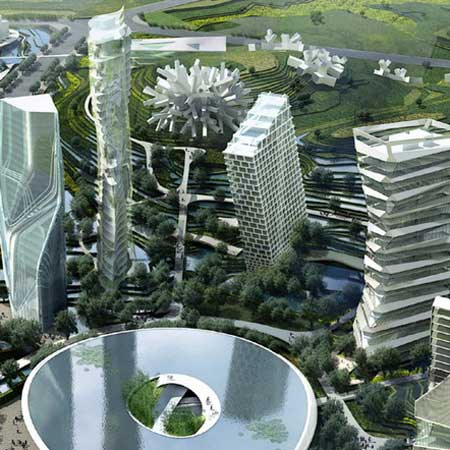 Huaxi city centre by MAD and others