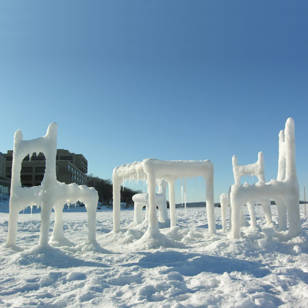 Ice and Snow Furniture by Hongtao Zhou