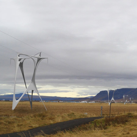 High Voltage Transmisison Line Towers by Arphenotype