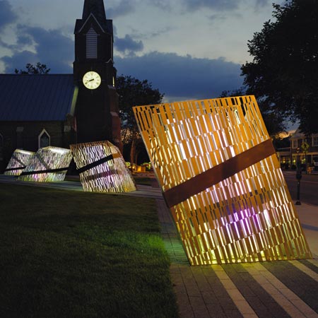 Barcode Luminescence by Mikyoung Kim Design