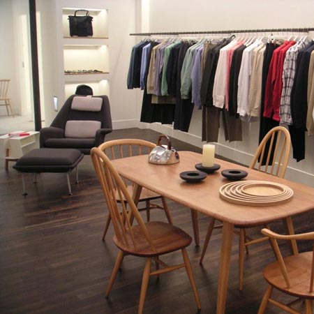 Margaret Howell store by Pentagram