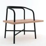 Table, Bench, Chair by Sam Hecht