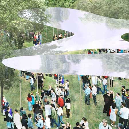 Serpentine Gallery Pavilion by SANAA
