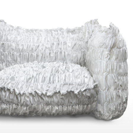 Cloud paper sofa by Tokujin Yoshioka