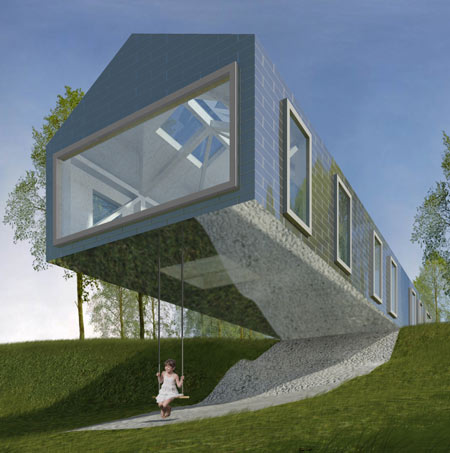 Balancing Barn by MVRDV and Mole Architects