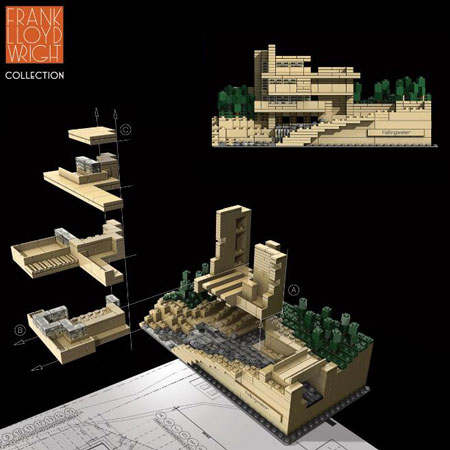 Frank Lloyd Wright Collection by AdamReed Tucker and The LEGO Group