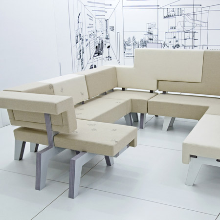 Work Sofa by Studio Makkink & Bey