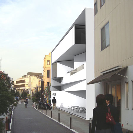 Harajuku Box House by Daniel Statham Architects