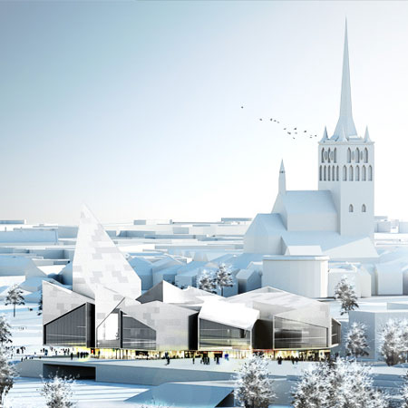 Tallinn City Hall by Bjarke Ingels Group