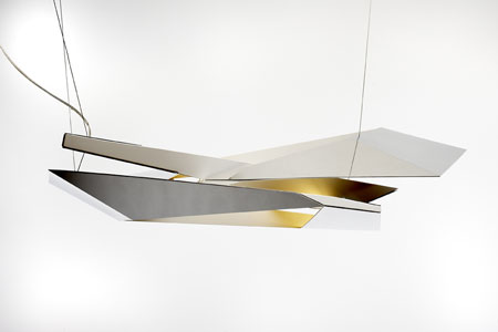 Polygon Crash lamp by Flip Sellin