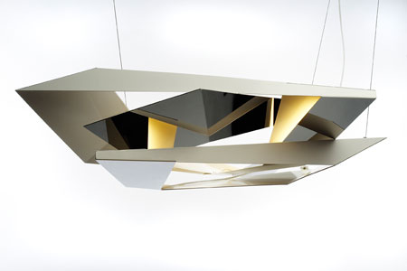 Polygon Crash lamp by Flip Sellin