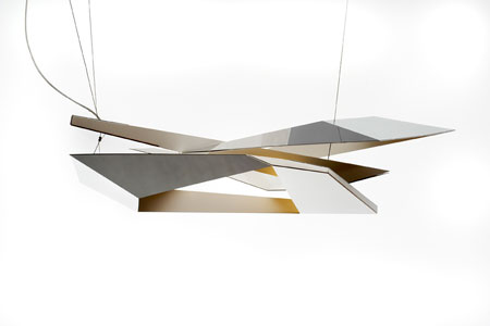 Polygon Crash lamp by Flip Sellin