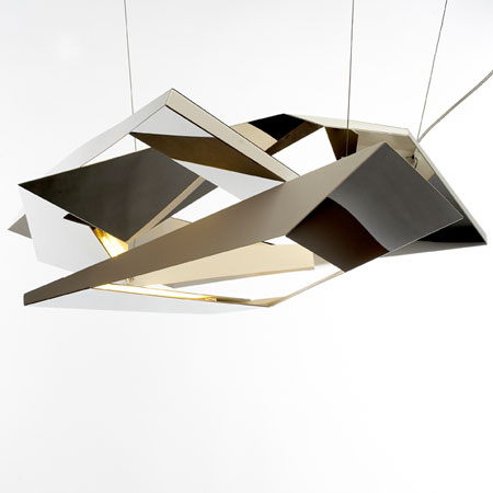 Polygon Crash lamp by Flip Sellin