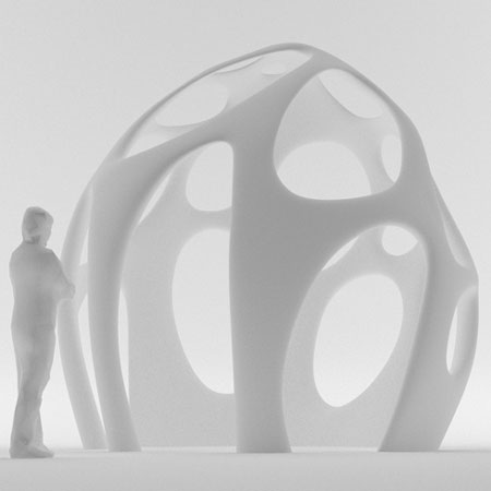Radiolaria pavilion by Shiro Studio