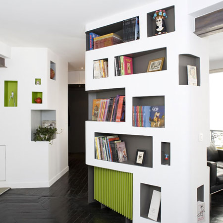 Front and Back Apartment by h2o Architectes
