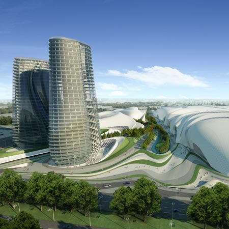 Cairo Expo City by Zaha Hadid Architects