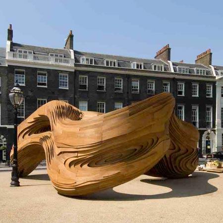 Driftwood pavilion by AA Unit 2 opens