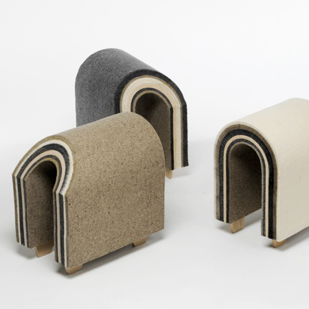 Ewe stools by Yu-Hun Kim